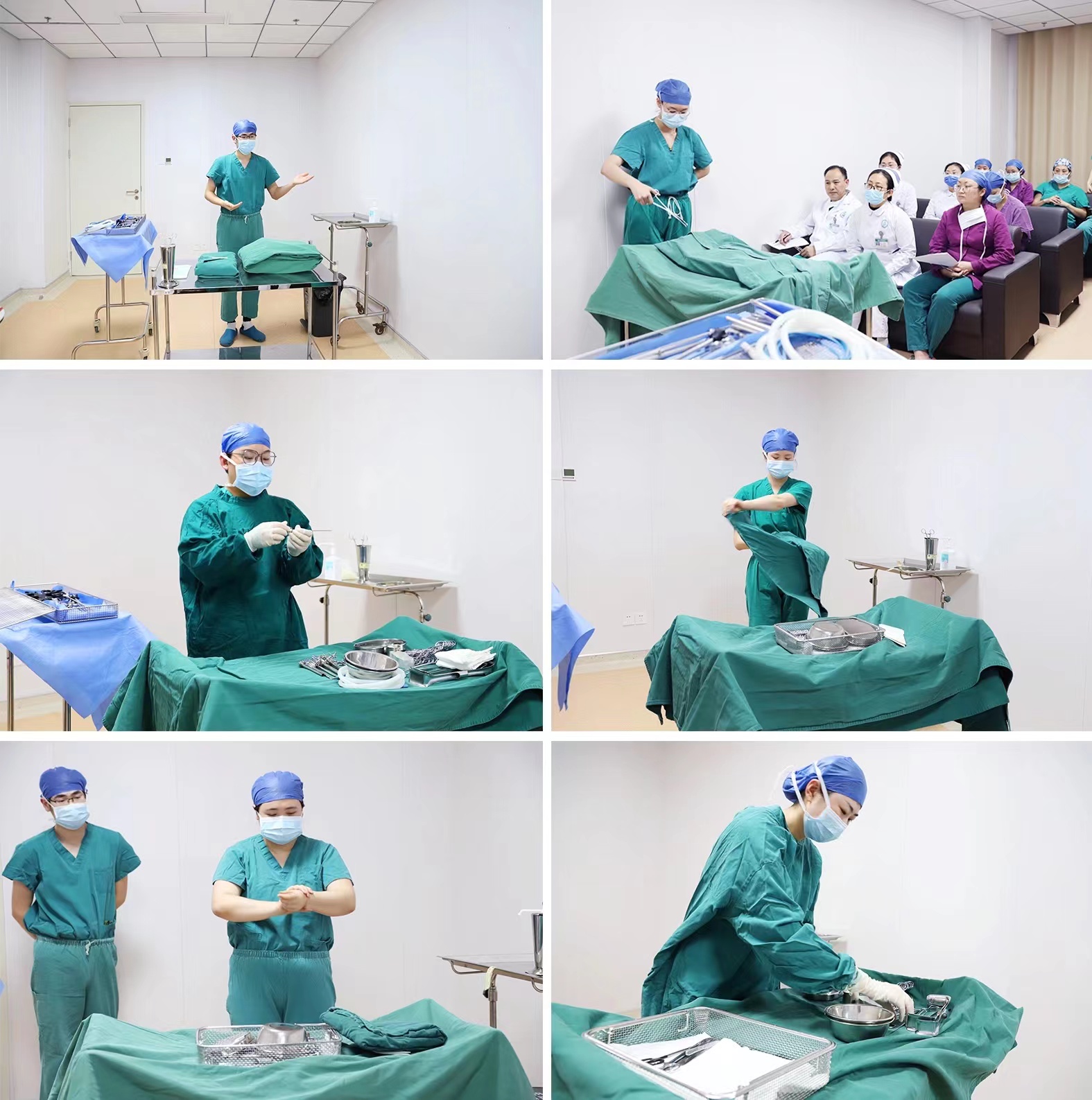【以賽促學】宿遷市鐘吾醫(yī)院麻醉手術科舉辦腔鏡器械擺臺操作技能比賽(圖3)